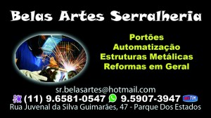 Belas Artes Serralheria  
